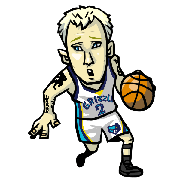 NBA illustration/NBA Caricature（NBA イラスト）Jason Williams（ジェイソン・ウィリアムス）